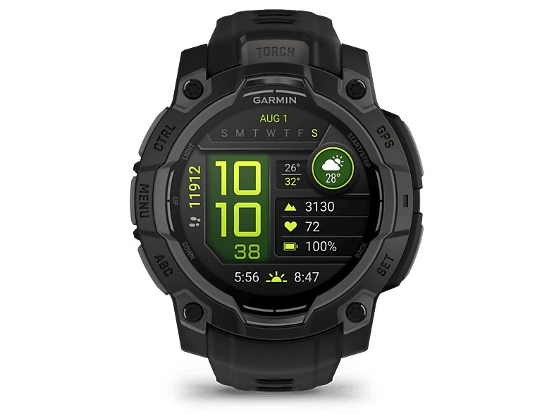 Garmin Smartwatch Instinct 3 45mm Amoled Zwart (010-02936-00)