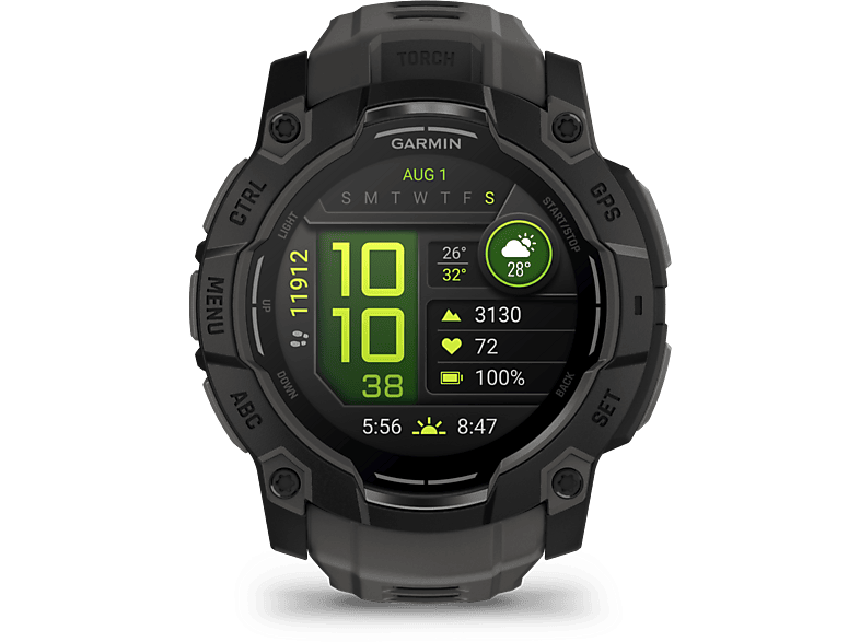 Garmin Smartwatch Instinct 3 50mm Amoled Zwart (010-03020-00)
