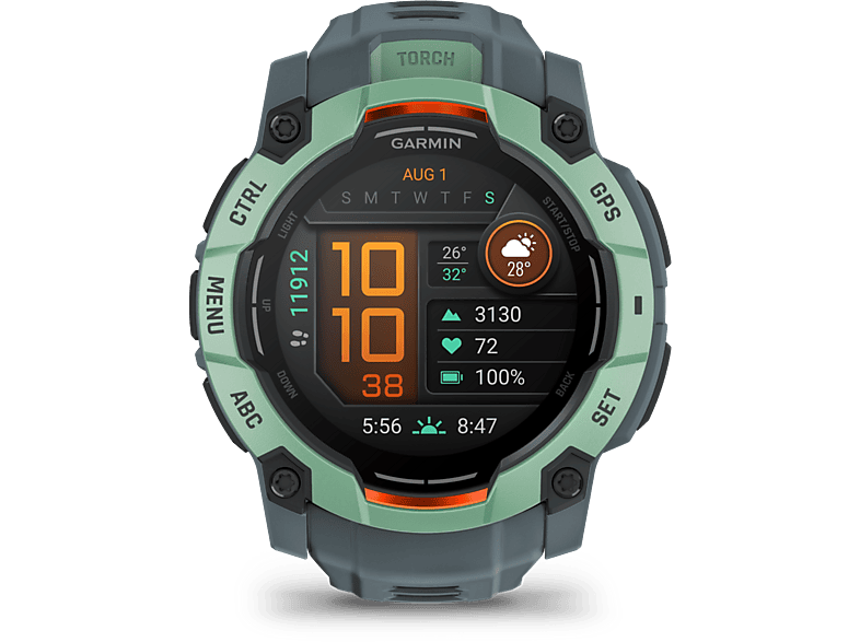 Garmin Smartwatch Instinct 3 50mm Amoled Neotropic (010-03020-01) Android Ios Bluetooth