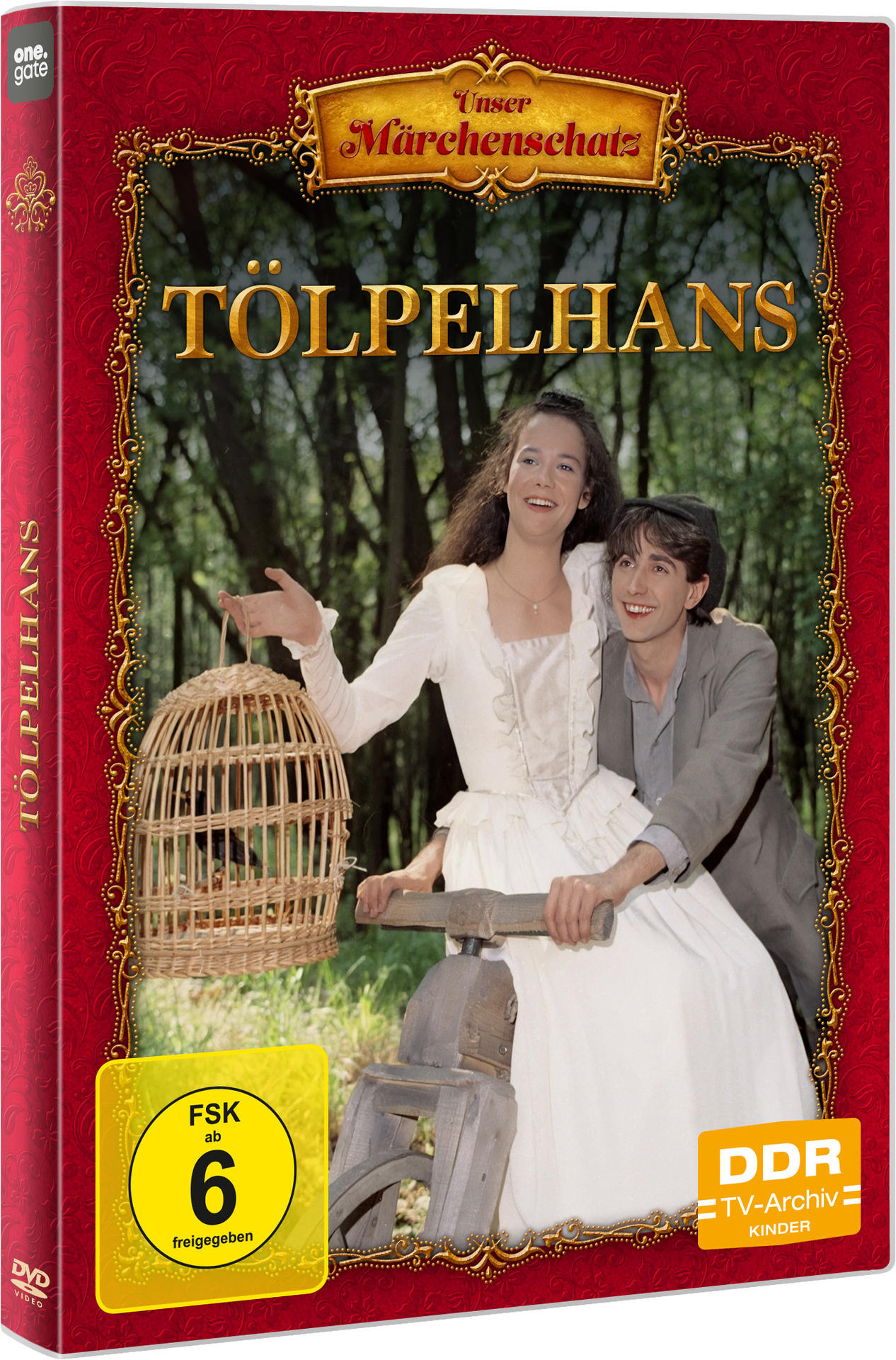 Eine DVD-Hülle mit Filmtitel und zwei Schauspielern auf dem Cover.