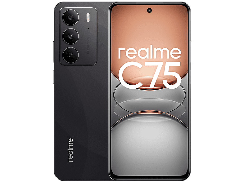 Realme C75, 256 Gb, Black