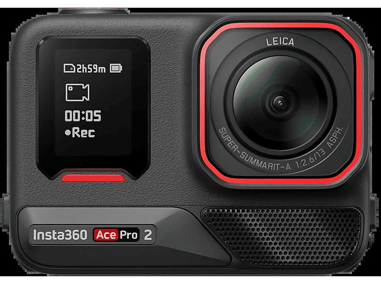 Insta 360 Ace Pro 2, doppel Akku Bundle, schwarz; Actionkamera — Foto 3 von 3
