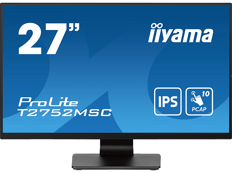 IIYAMA ProLite T2752MSC-B1 27 Zoll Full-HD Monitor (5 ms Reaktionszeit, 60 Hz)