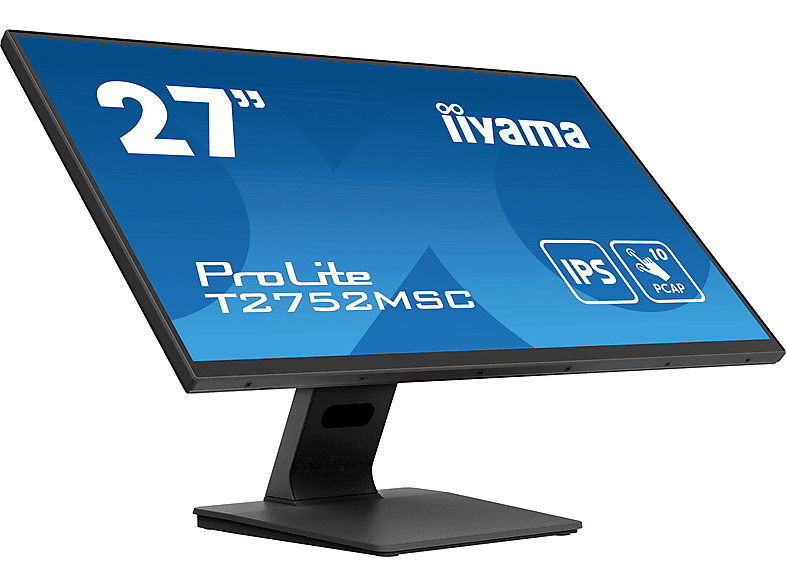 IIYAMA ProLite T2752MSC-B1 27 Zoll Full-HD Monitor (5 ms Reaktionszeit, 60 Hz) — Foto 3 von 5