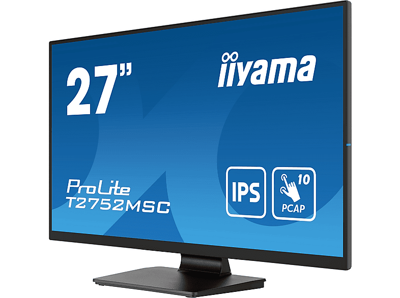 IIYAMA ProLite T2752MSC-B1 27 Zoll Full-HD Monitor (5 ms Reaktionszeit, 60 Hz) — Foto 2 von 5