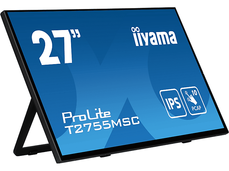 IIYAMA ProLite T2755MSC-B1 27 Zoll Full-HD Monitor (5 ms Reaktionszeit, 60 Hz) — Foto 4 von 5