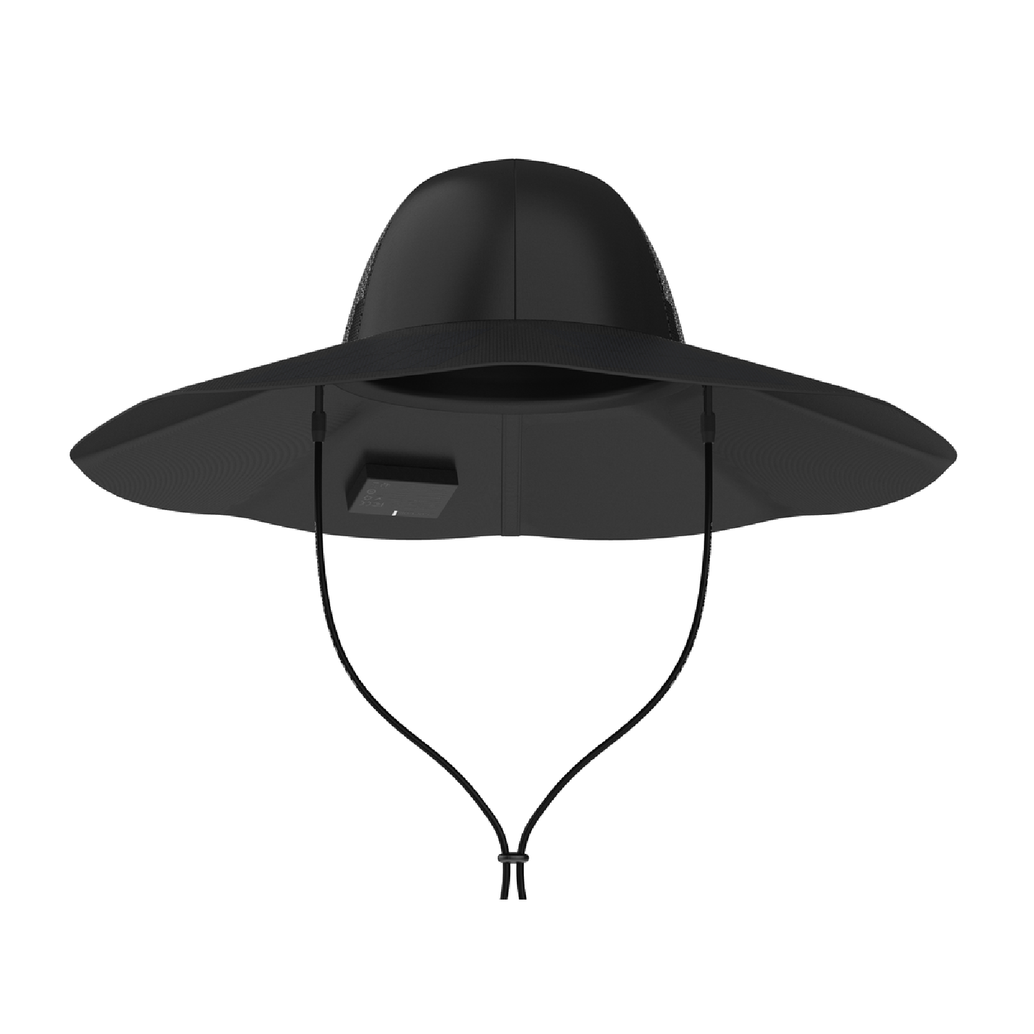 ECOFLOW Solar Hat M/L 12W Zwart (EFPOWERHAT-M-L)