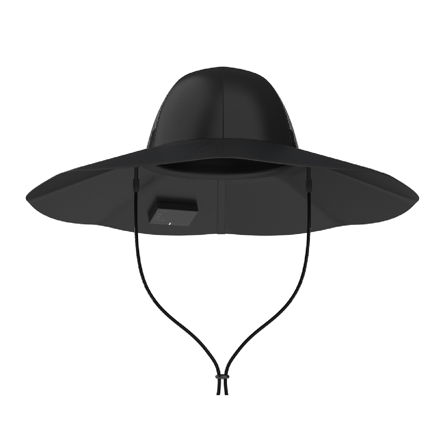 ECOFLOW Chapeau Solaire L/XL 12W Noir (EFPOWERHAT-L-XL)