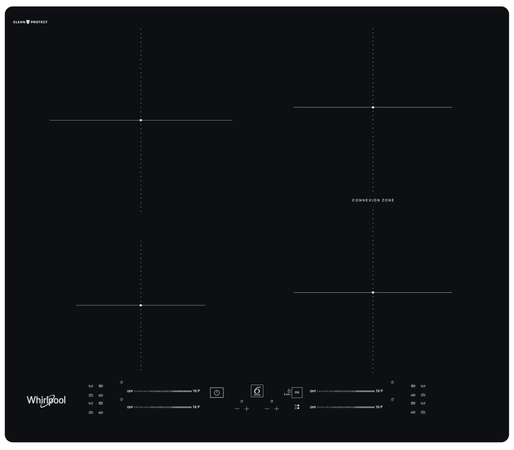 WHIRLPOOL WB S4360 CPNE Beépíthető indukciós főzőlap