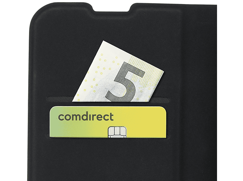 HAMA Daily Protect Bookcover, für Apple iPhone 15 Pro, Schwarz; Schutzhülle — Foto 5 von 5
