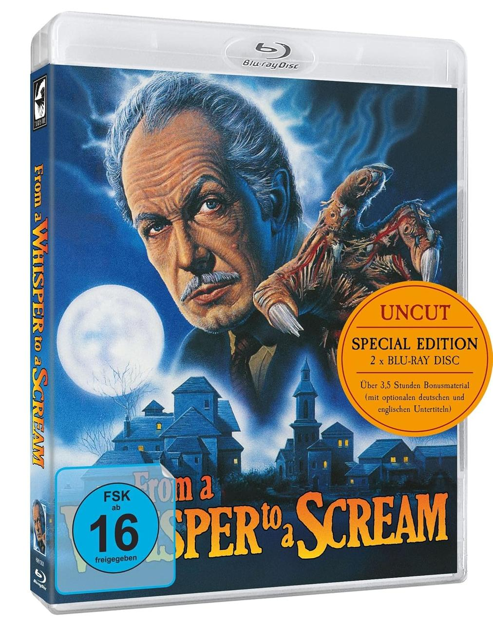 Ein Blu-ray-Disc-Case mit einem Filmplakat auf der Vorderseite.