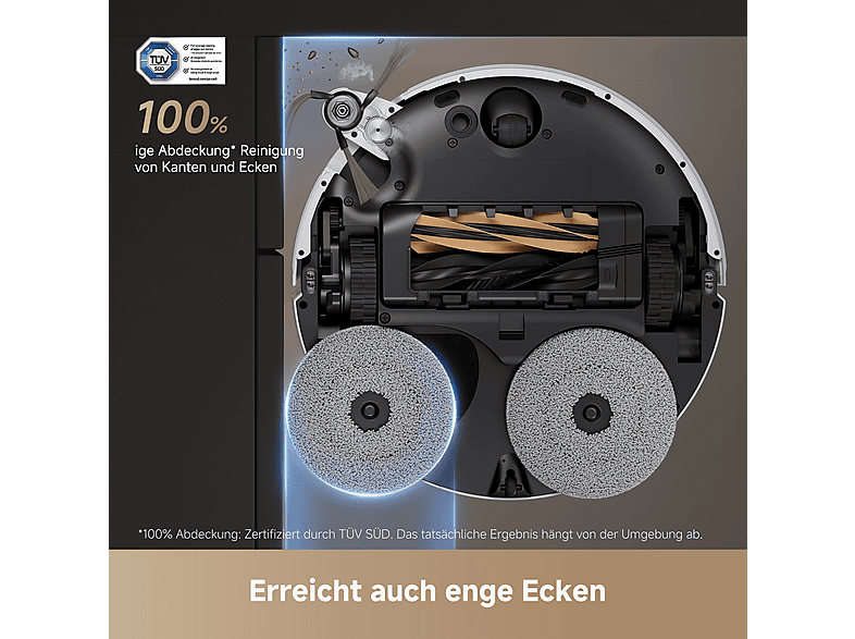 Dreame X50 Ultra Complete Saug- und Wischroboter mit Absaugstation (White, Laufzeit: bis zu 200 Minuten, HyperStream™ Detangling DuoBrush, Selbstreinigung der Wischmopps); Saug- und Wischroboter mit Absaug- sowie Selbstreinigungsstation — Foto 2 von 5
