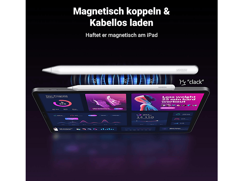 Thumbnail - UGREEN Smart Stylus Pen White