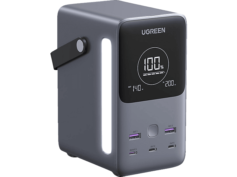 UGREEN 300W Fast Charging Powerbank 48000 mAh Gray