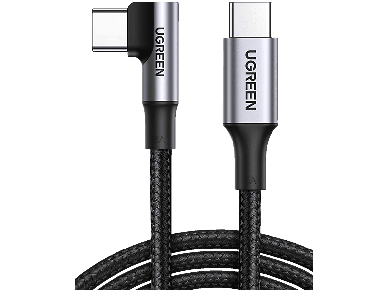 UGREEN USB-C auf USB-C PD Fast, USB Kabel, 2 m, Gray