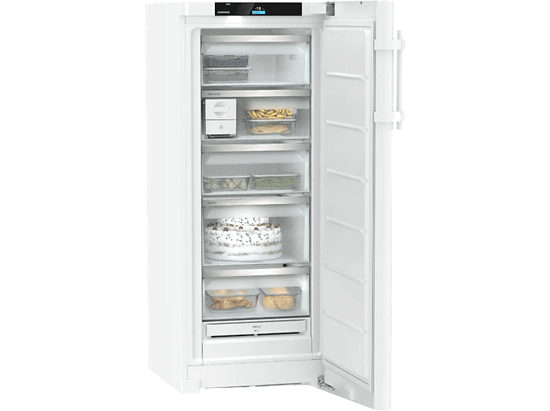 Liebherr FNB 465I-22 Gefrierschrank (B, 199 l, 1455 mm hoch, No Frost (verminderte Eisbildung), Weiß)