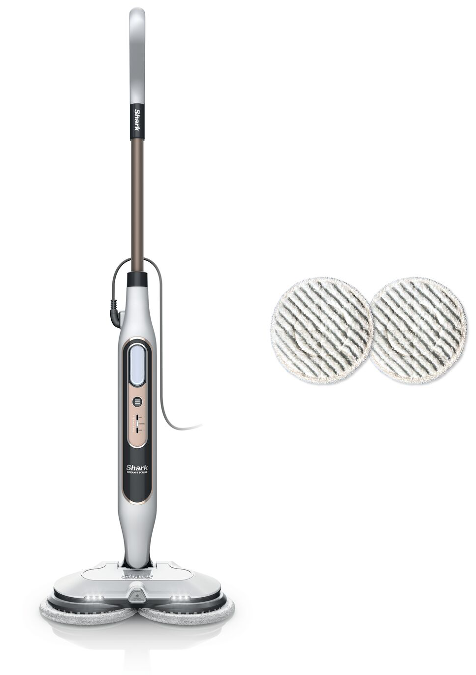 SHARK S8201EU Gőzmop Steam & Scrub, 2 forgófej