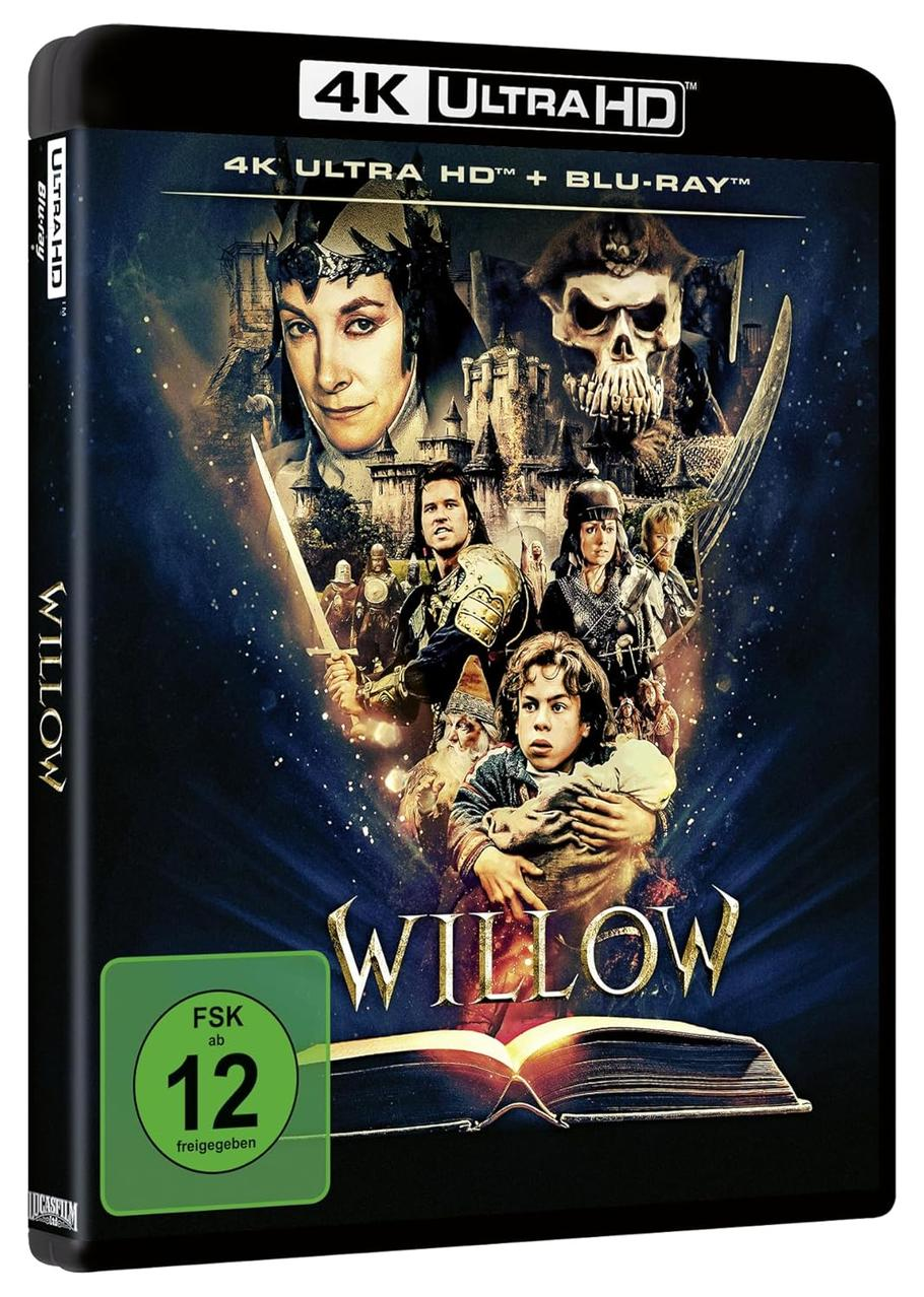 DVD-Hülle des Films Willow, mit Cover-Art.