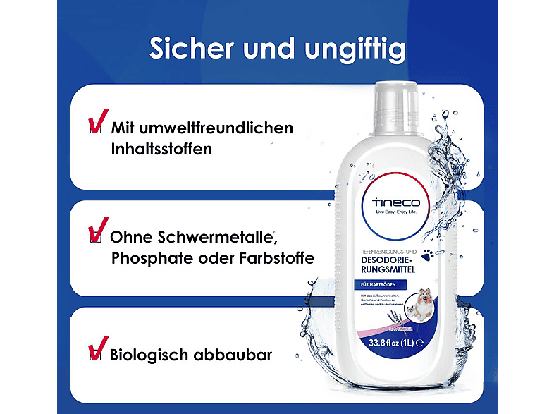 TINECO PET SOLUTION, Reinigungslösung