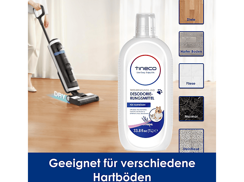 TINECO PET SOLUTION, Reinigungslösung