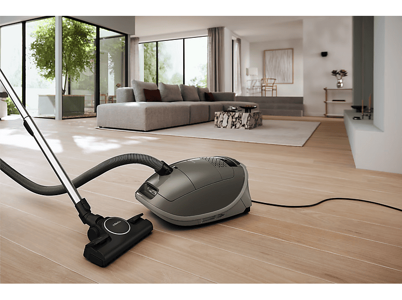 Miele Guard M1 Silence Bodenstaubsauger (66 dB(A), maximale Leistung: 550 Watt, Casagrau) — Foto 3 von 3