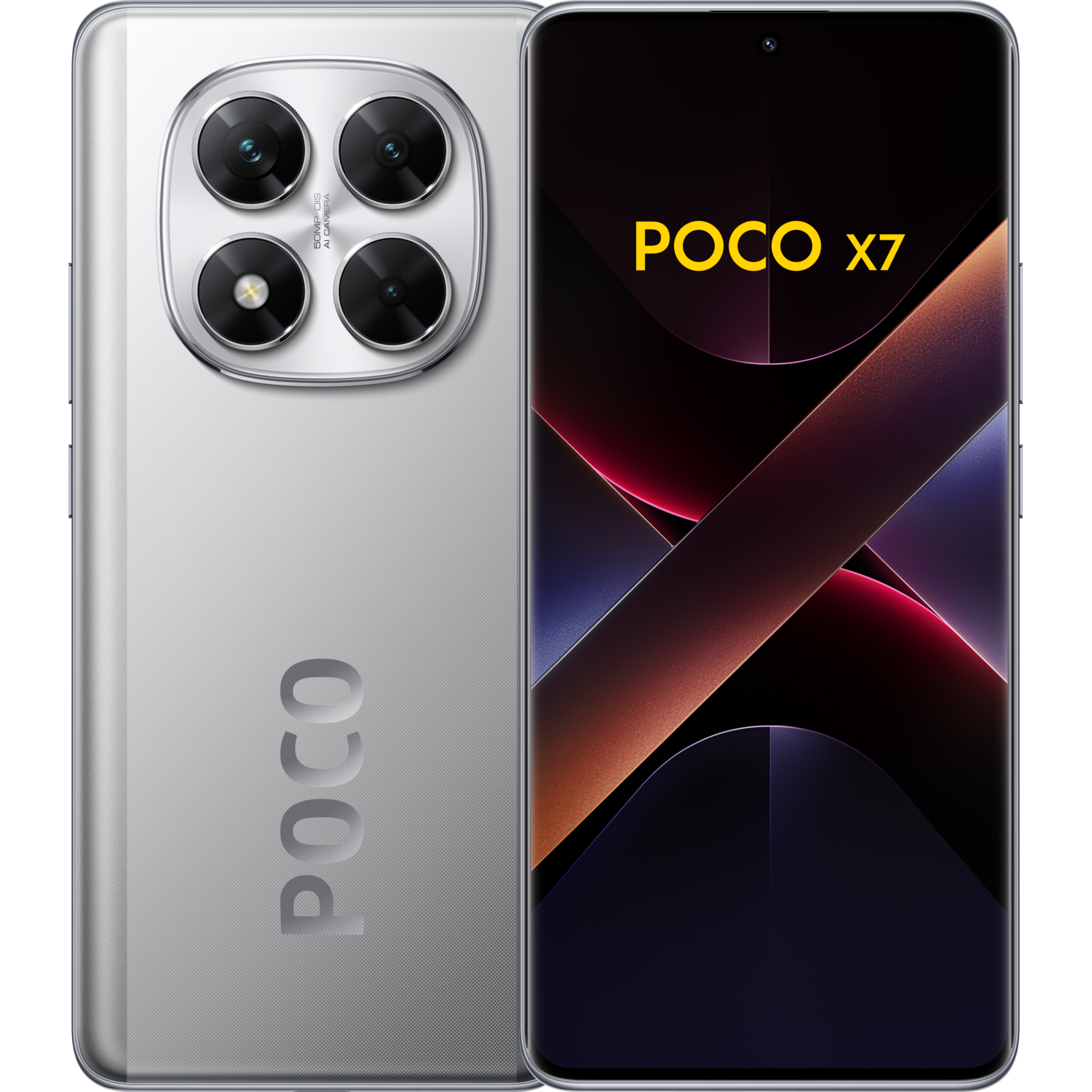 XIAOMI POCO X7 | 5G - 512GB - Zilver - 512 GB Zilver | MediaMarkt