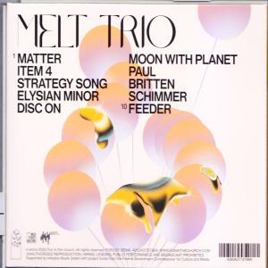 Melt Trio - CONSUMER  - (CD)