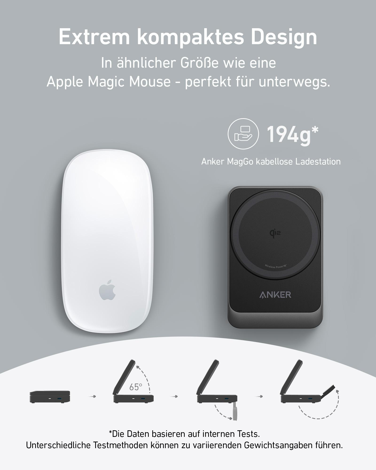 Schwarzes Belkin USB-C-Kabel mit geflochtenem schwarzen Kabel.