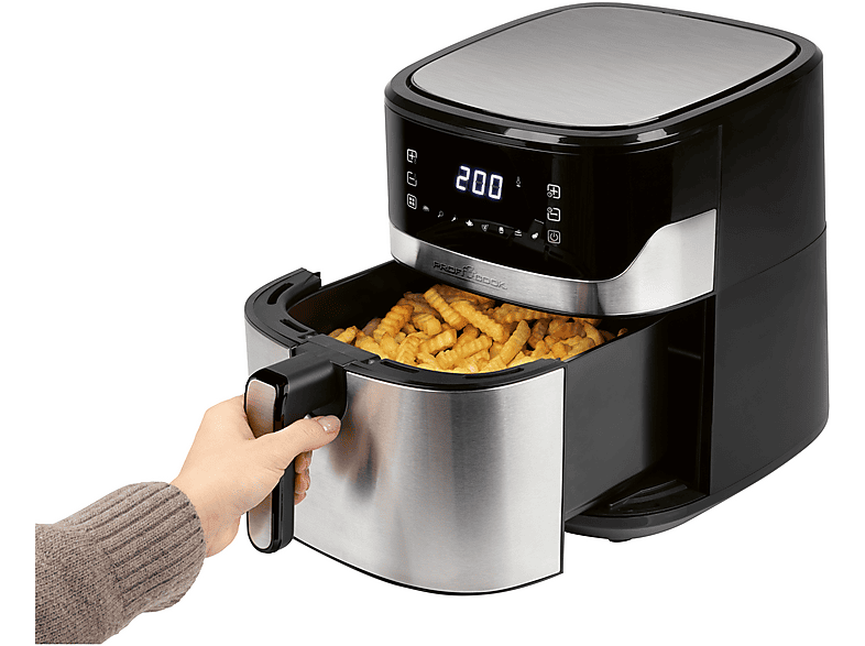 Profi Cook PC-FR 1294H Heißluft-Fritteuse 6,5 l, 1600 Watt, Schwarz — Foto 2 von 2