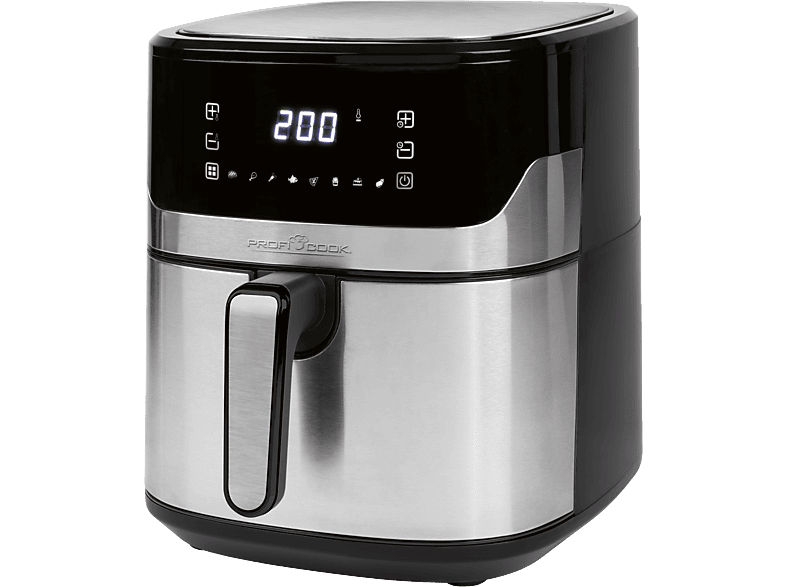 Profi Cook PC-FR 1294H Heißluft-Fritteuse 6,5 l, 1600 Watt, Schwarz
