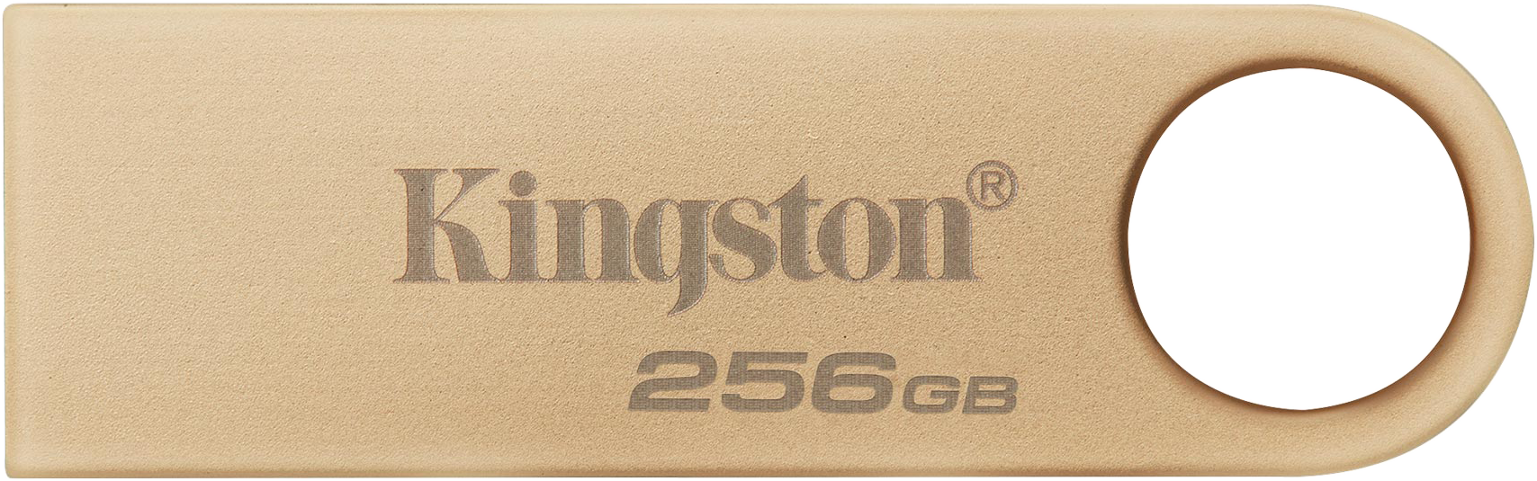 KINGSTON DataTraveler SE9 G3 USB 3.2 Gen1 Pendrive, 256GB, 220/110 MB/s, fém ház, arany (DTSE9G3/256GB)