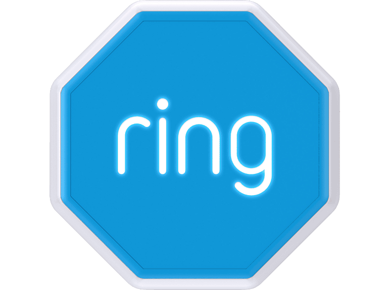 RING Alarm Outdoor Sirene, Blau Kunststoff