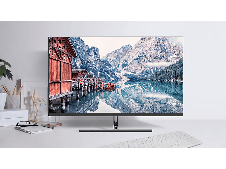PEAQ PMO S324-IQSK 32 Zoll Monitor, QHD, 1 ms Reaktionszeit, 300 cd/m², 100 Hz, Schwarz — Foto 2 von 5