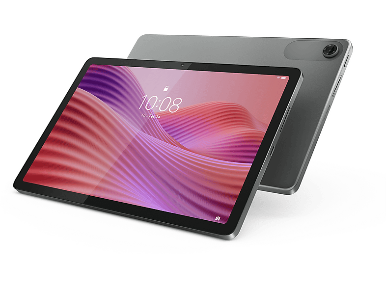 Thumbnail - LENOVO Tab, Inkl. transparenter Schutzhülle mit integriertem Standfuß, Tablet, 64 GB, 10,1 Zoll, Luna Grey