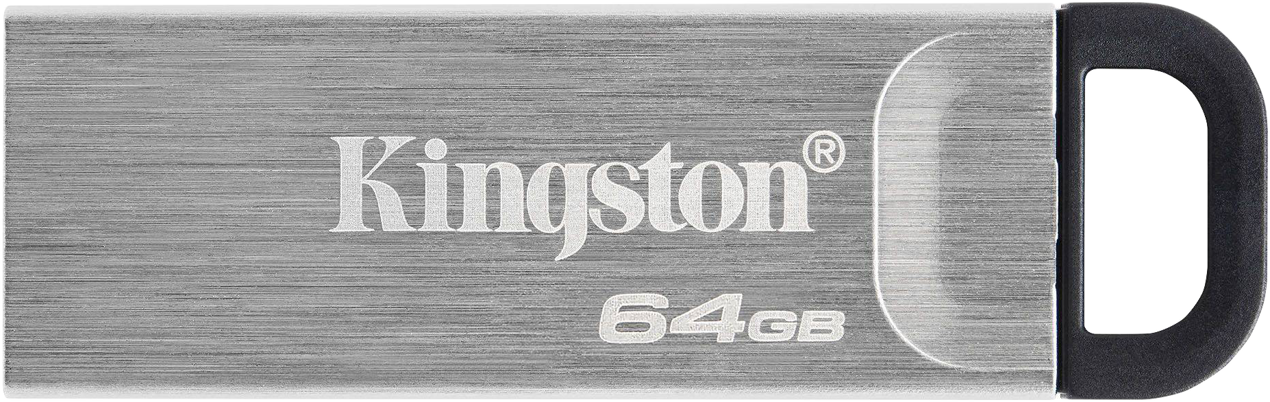KINGSTON DataTraveler Kyson USB 3.2 Gen1 Pendrive, 64GB, fém ház, ezüst (DTKN/64GB)