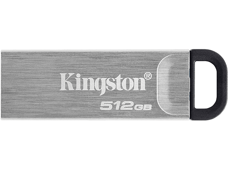 KINGSTON DataTraveler Kyson USB 3.2 Gen1 Pendrive, 512GB, fém ház, ezüst (DTKN/512GB)