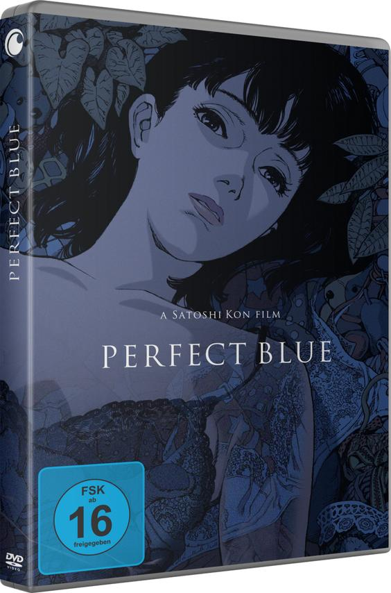 DVD-Hülle von Perfect Blue. Anime-Frau auf dem Cover.