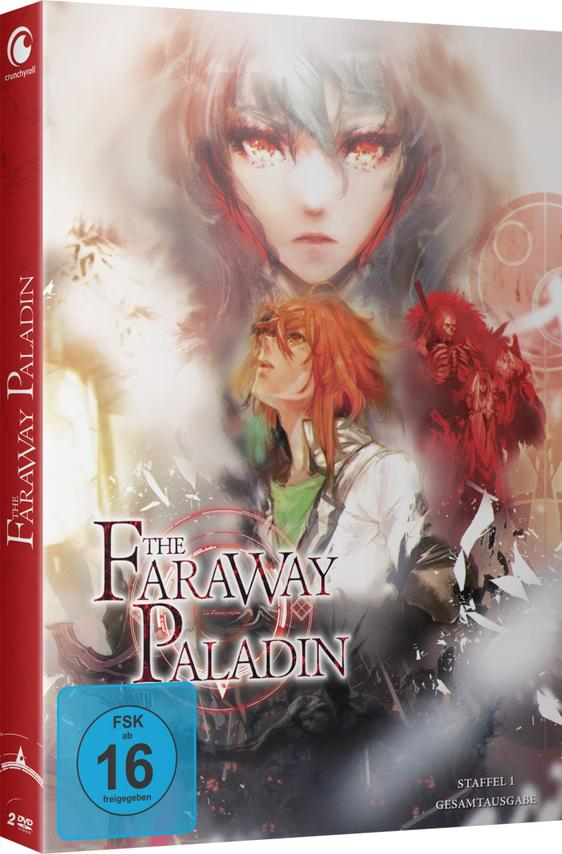 The Faraway Paladin Blu-ray Hülle mit Anime-Kunst auf dem Cover.