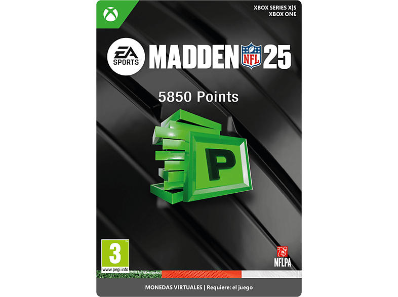 Xbox Series X S & One Madden NFL 25: 5850 Points (Código de descarga)