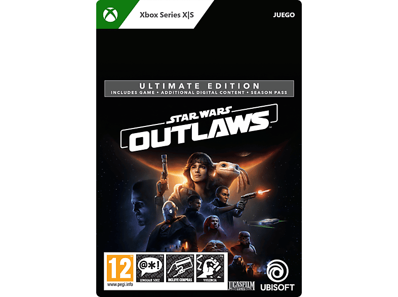 Xbox Series X S Star Wars: Outlaws. Ultimate Edition (Código de descarga)