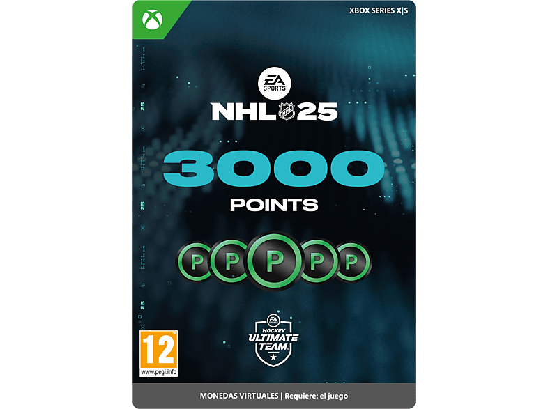 Xbox Series X S NHL 25: 3000 nhl points (Código de descarga)