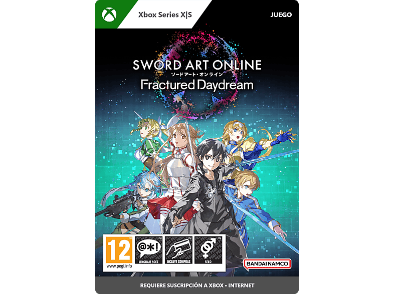 Xbox Series X S Sword Art Online Fractured Daydrm (Código de descarga)
