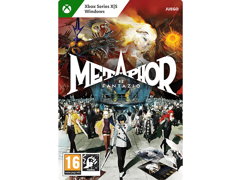 Xbox Series X S Metaphor: ReFantazio (Código de descarga)