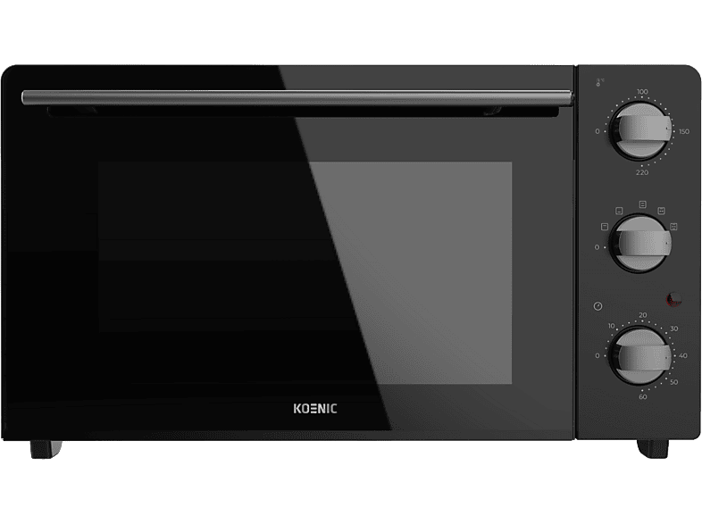 Mini horno - KOENIC EU01_103592, 2000 W, 38l, Temporizador, Negro