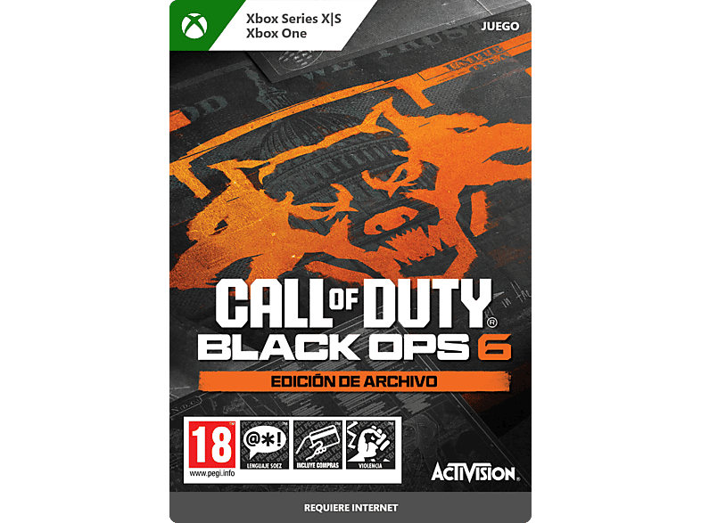 Xbox Series X S & One Call of Duty: Black Ops 6 Edición de Archivo (Código descarga)