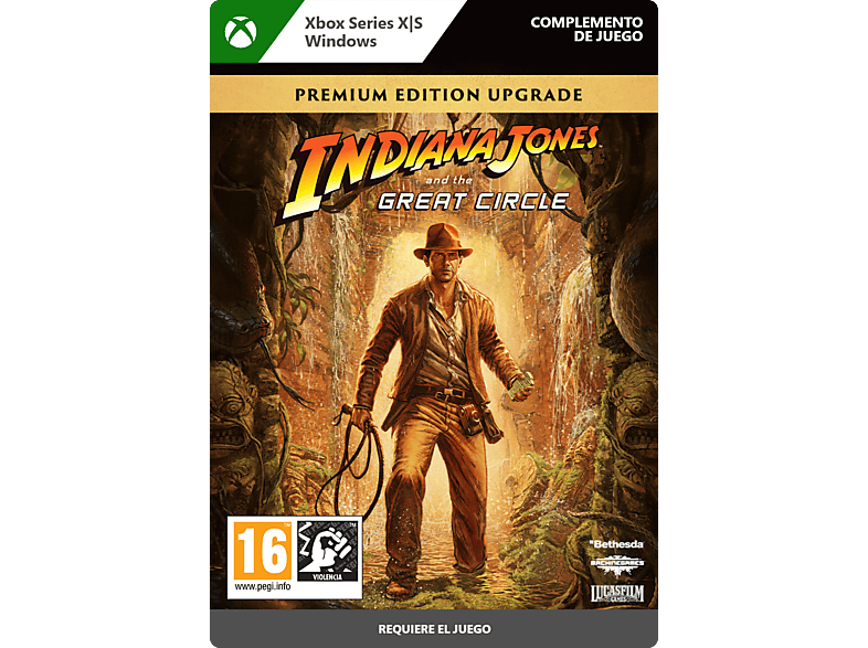 Xbox Series X S Indiana Jones an the Great Circle Premium Edition Upgrade(Código de descarga)