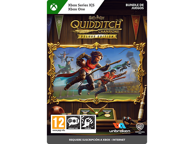 Xbox Series X S & One Harry Potter: Quidditch Champions Ed. Deluxe (Código de descarga)