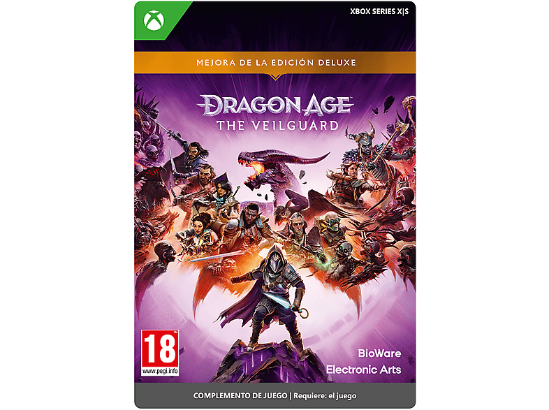 Xbox Series X S & One Dragon Age: The Veilguard Ed. Deluxe Upgrade (Código de descarga)