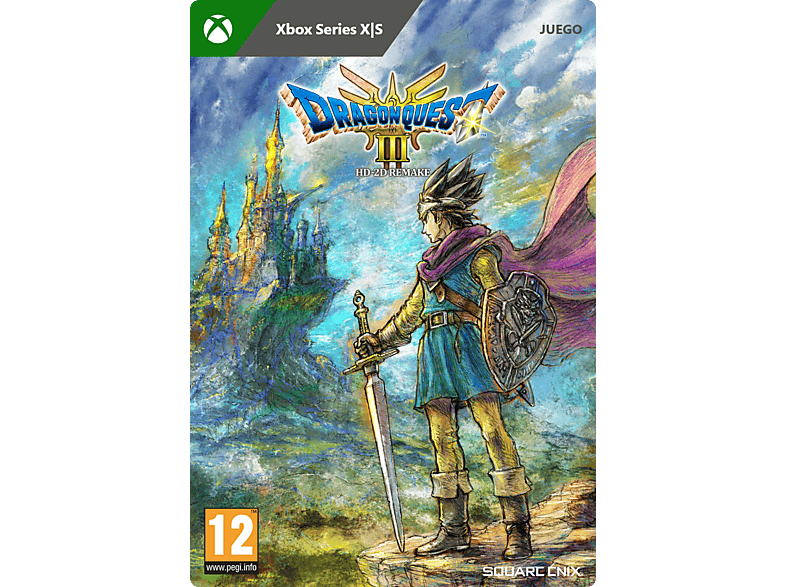 Xbox Series X S Dragon Quest III HD-2D Remake (Código de descarga)
