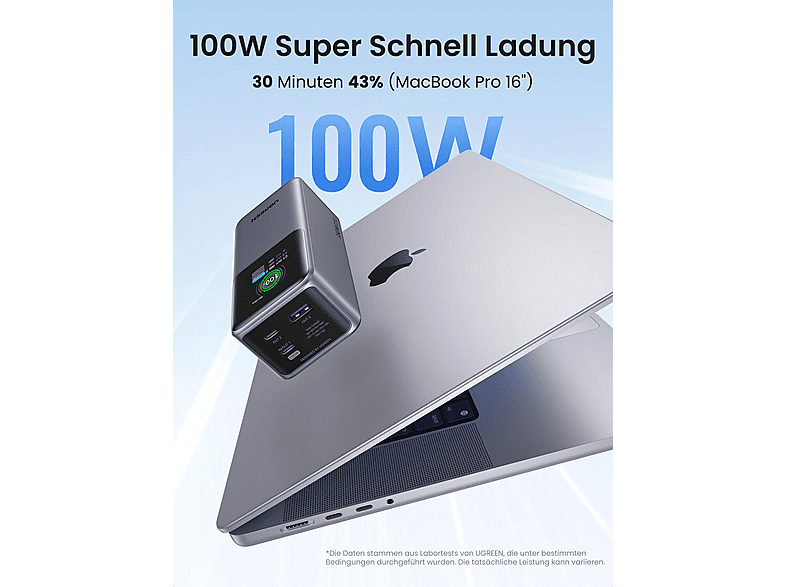 Thumbnail - UGREEN 130W Schnelllade Powerbank 20000 mAh Gray